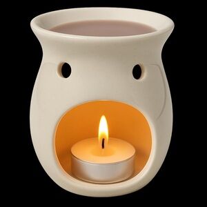 Minimalist Ceramic Wax Warmer – Tealight Style